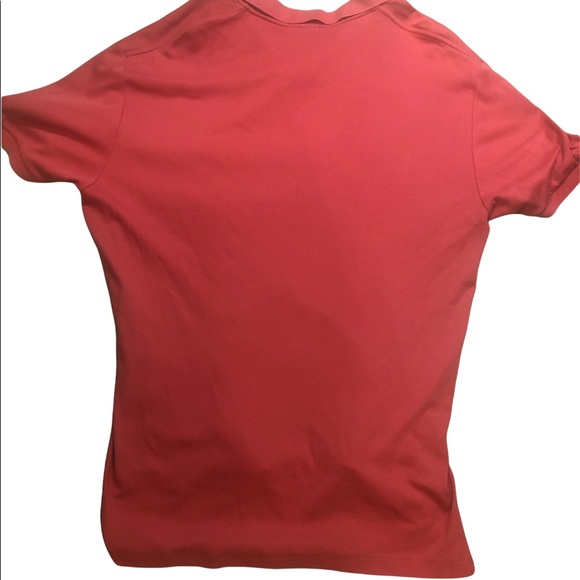 Salmon Polo by Ralph Lauren Collared Short Sleeved Polo - Picture 3 of 4